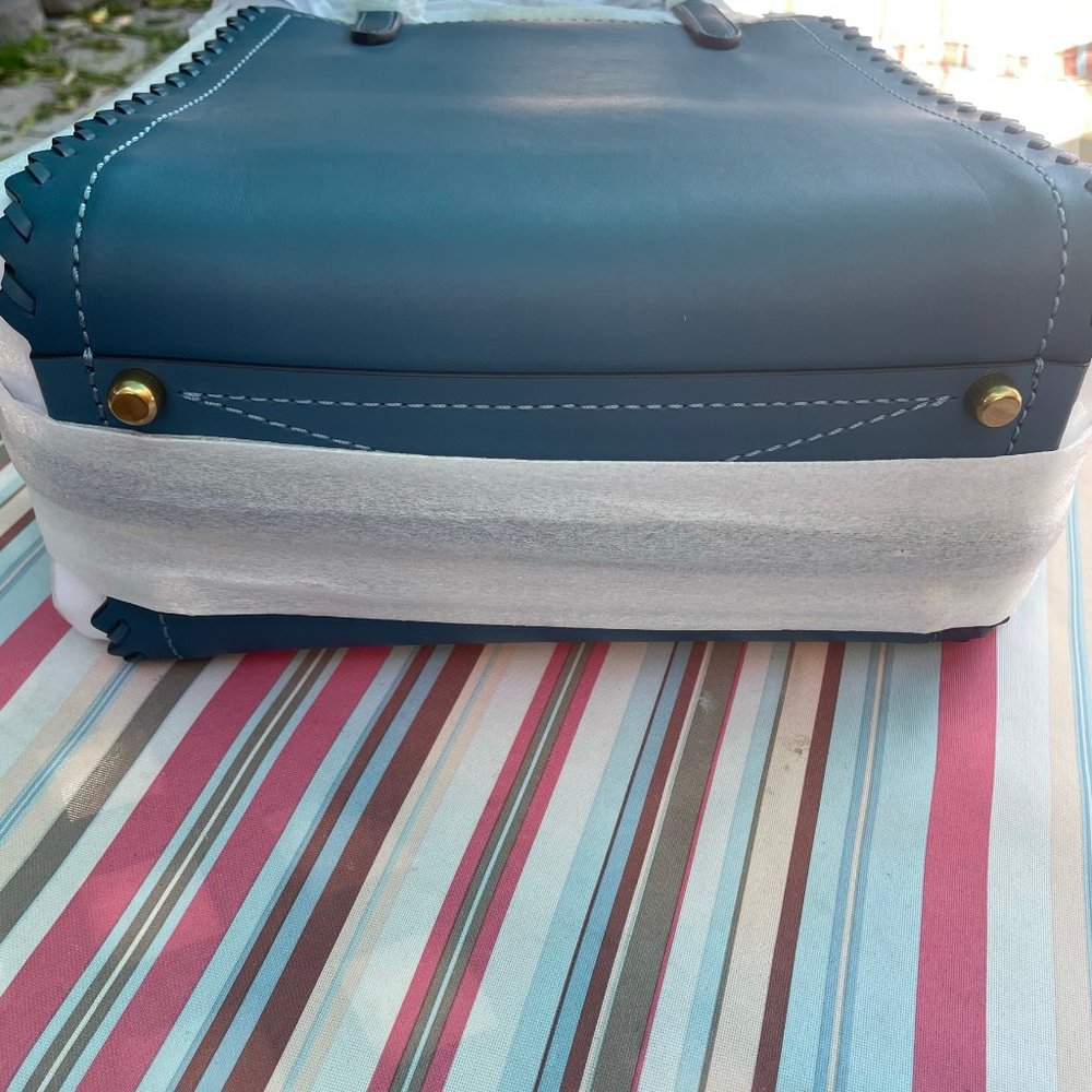 SOLD - Coach Troupe Tote with Weaving - Picture 8 of 12